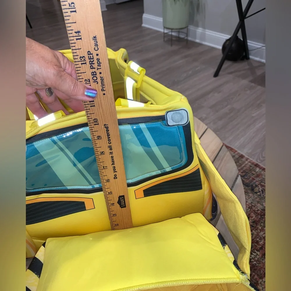 Yellow Bulldozer Kids Costume W/ Sound!